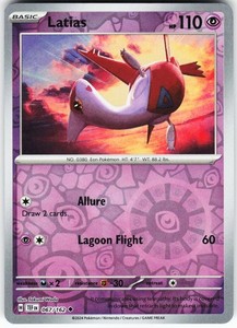 Latias 067/162 Temporal Forces Reverse Holo Uncommon