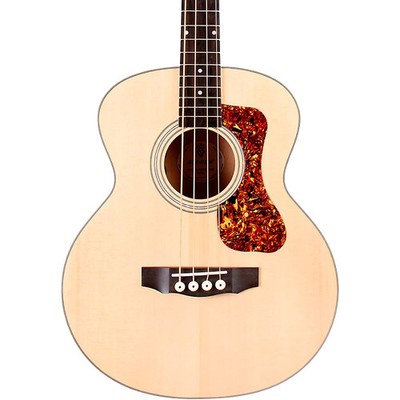 Guild Jumbo Junior AcousticElectric Bass Flame Maple