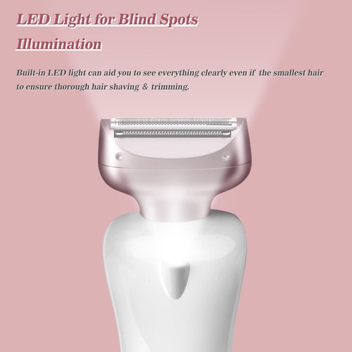 Electric Shaver for Women for Legs Bikini Trimmer Electric Razors for Women U... - Picture 4 of 8