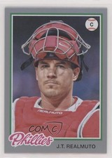 2022 Topps Archives 1978 Topps Design Silver 37/99 JT Realmuto #139 6g3