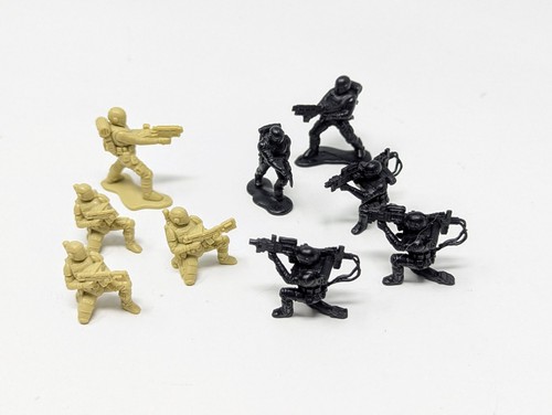 Vintage 1989 Xpanders 1" Micro Action Figuren