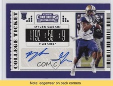 College Ticket Myles Gaskin