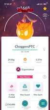 Pokemon Go PTC - Shiny GMax Cinderace Gigantamax G max  2026 New Release 