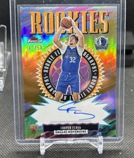 2025-26 Topps Finest Rookies Autograph Cooper Flagg True Gold 41/50.  SP RC Auto
