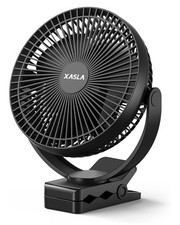 8 inch clip on fan USB portable rechargeable
