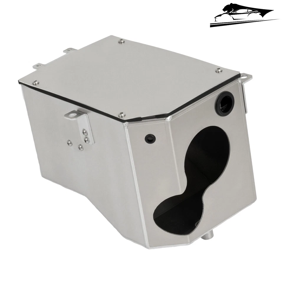 Caixa de ar de alumínio prateado para Honda TRX400EX TRX 400X - Imagem 3 de 4