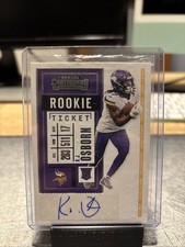 2020 Panini Contenders - Rookie Ticket K.J. Osborn #205 (AU, RC)