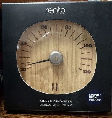 Sauna Thermometer | Rento | made in Finland