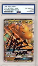 PSA Wayne Grayson Signed Dragonite GX 152/236 Sm-Unified Minds Holo Pokemon TCG on eBay