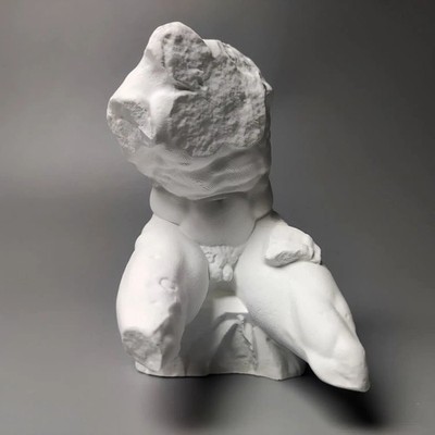 Handgefertigter Torso des Belvedere Skulptur Replik - Vatikanisches Museum...