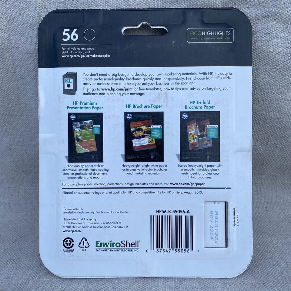 3 Pack Genuine HP 56 57 C9321FN Combo Pack Ink Cartridges Exp 10/11 & 4/12 NEW - Image 3 of 4