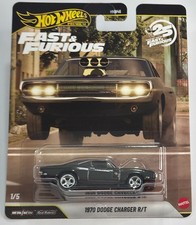 1970 Dodge Charger R/T FAST & FURIOUS 1/5 JHW74 Hot Wheels 2026 Mix 3 black
