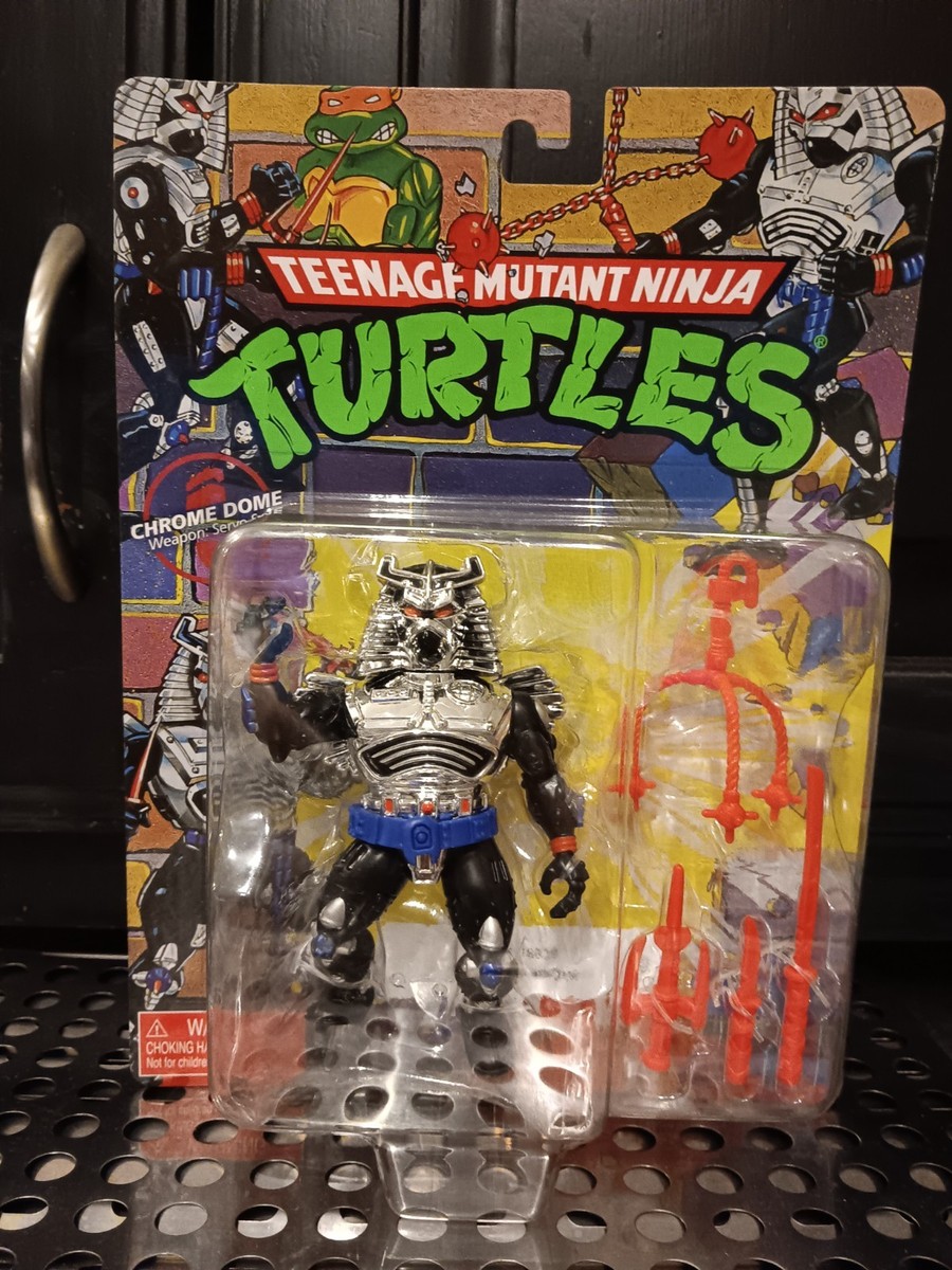 VERY RARE 2025 Teenage Mutant Ninja Turtles CHROME DOME Retro