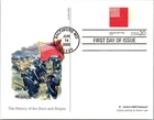 Dr Jim Stamps Fdc 20C Historic Brandywine Flag 1777 4X6 Postcard Fleetwood