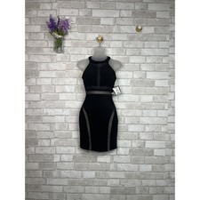 NWT Emerald Sundae Black Bodycon Cutout Mini Dress