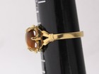 Vintage 10K Gold Filled Ring - Tiger's Eye Cabochon - Size 6 — photo 6