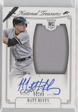2015 Panini National Treasures 57/99 Matt Duffy #211 Auto s1i