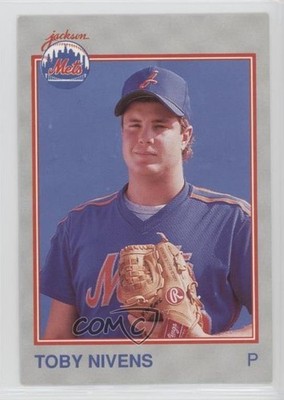 1989 Grand Slam Jackson Mets Toby Nivens #6 0t2