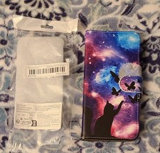 Butterflies Cats Wallet Case For Moto G Stylus 5G 2024 New