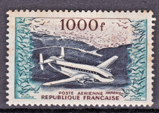 TIMBRE 1954 FRANCE POSTE AERIENNE N° 33-N**. (B)-COTE: 135 EUROS-VOIR SCAN R/V-