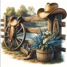 Boot Diamond Painting Kits for Adults Farm,5D...