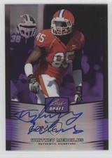 2012 Leaf Metal Draft Purple 15/25 Whitney Mercilus #WM1 Auto 0af