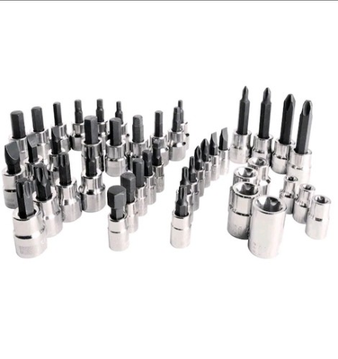 #ad #ad CRAFTSMAN 42 Piece 1 4quot; 3 8quot; Drive Set Flathead Hex Phillips Torx Bit Driver Set $69.99