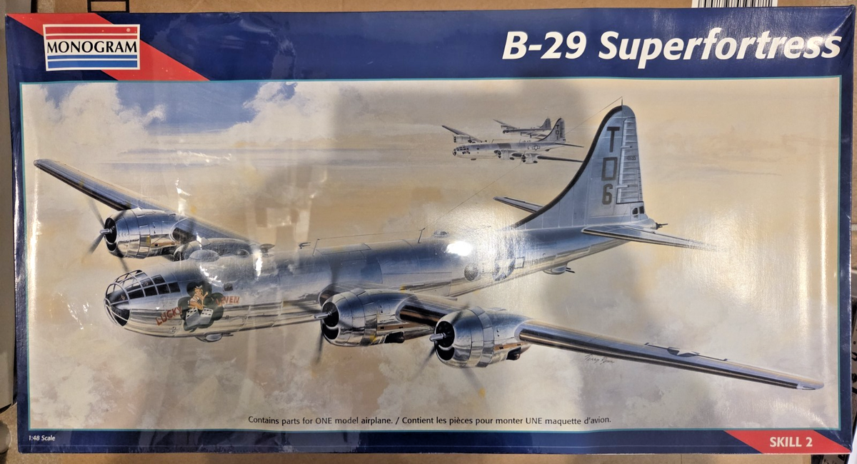 航空機・ヘリコプター MONOGRAM B-29 SUPERFORTRESS 1/48 Monogram 1:48 Scale B-29 SUPERFORTRESS Aircraft Model Kit - 5706