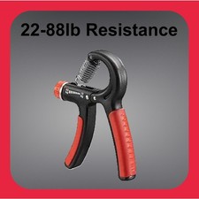 Gym Strong Grip Fitness Hand Grip Adjustable Finger Exercise  Strength 22-88lbs