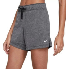 New Nike Training Shorts Womens Sz XS Dri-Fit Attack Logo 5" Ineam Unlined