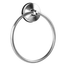 YOHOM Suction Towel Ring Suction Hand Towel Holder Bathroom Stainless Steel S...