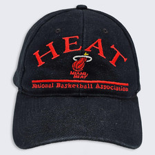 Miami Heat Vintage 90s Drew Pearson Dad Hat - NBA Official Licensed Product