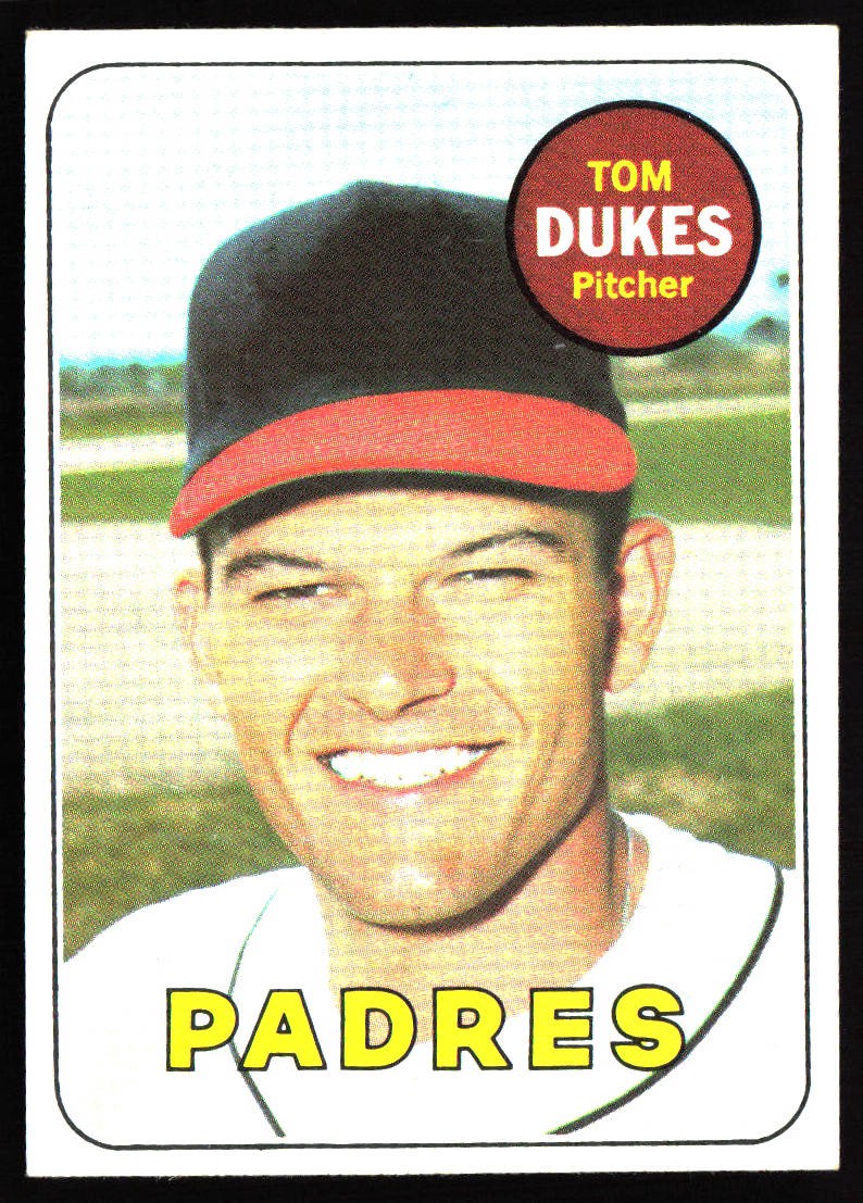 1969 Topps #223 Tom Dukes NM