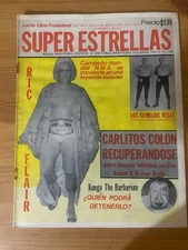 WRESTLING RARE MAGAZINE PIERTO RICO PROGRAM 