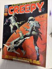 CREEPY 73 WARREN 1975 SPACE SHIPS ROBOTS ALIENS Good Condition