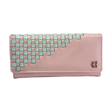 Premium Nappa Leather Clutch Purse for Women with Card Case Wallet, ID Card H...