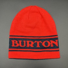 Burton Beanie Hat Red Blue Cap