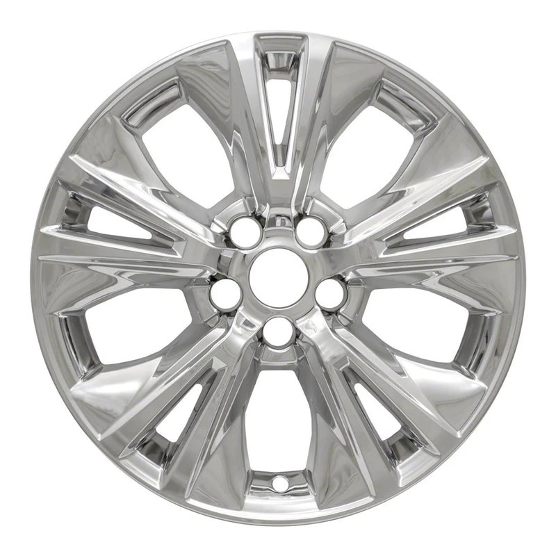 Set of 4 Chrome 18" Impostor Wheel Skins for 14-19 Toyota Highlander Rim Covers Foto 4 de 4