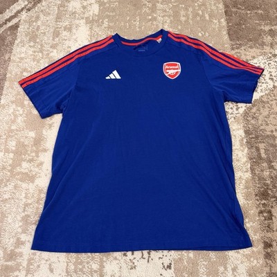 Arsenal FC Adidas 24/25 DNA Blue T-Shirt Tee Soccer Football