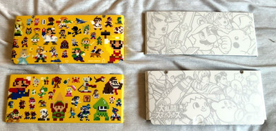 New Nintendo 3DS Kisekae Abdeckplatten Mario Smash Bro 039 Mario Maker 067