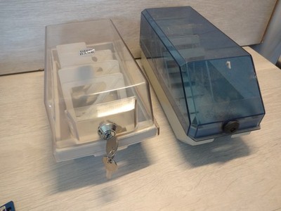 2 x Vintage 3,5'' Disketten Datei Aufbewahrungstasche für Disketten Diskettenhüllen