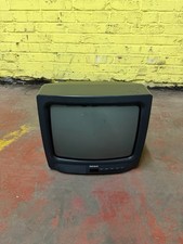 CRT TV Retro Gaming 13 Inch Portable Admiral JSA12300 Color - Coaxial - Works
