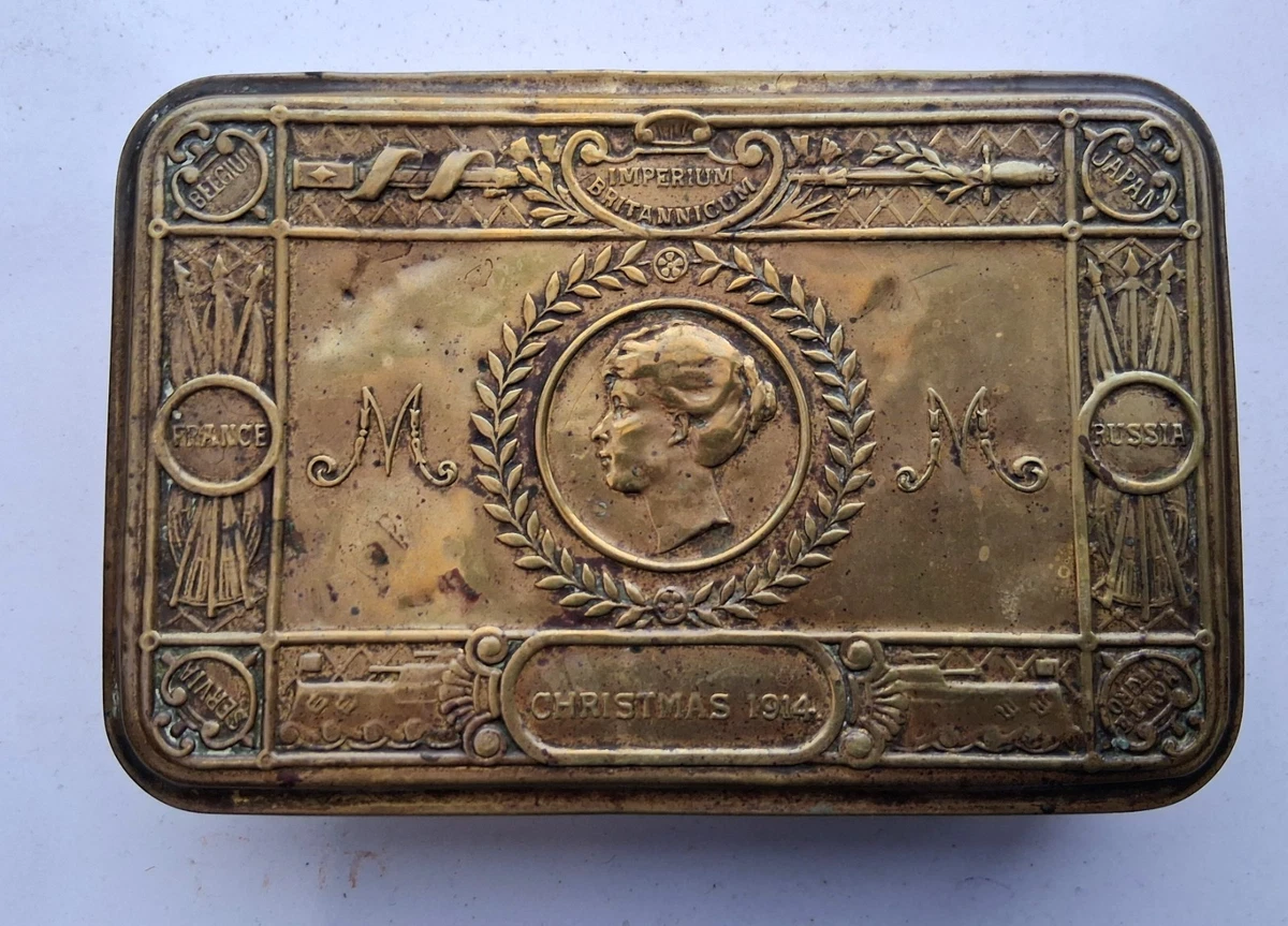 Christmas Tin in Other World War I Militaria 1914-1918 for sale