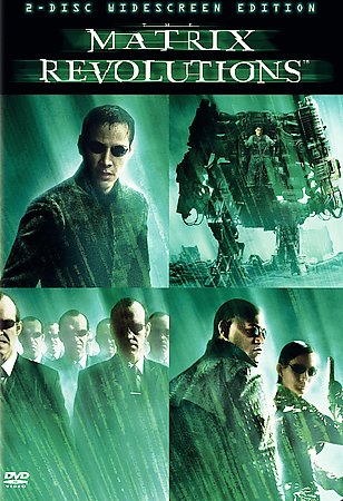 Matrix Revolutions 2003 DVD Keanu Reeves Sci-Fi Action Warner Bros