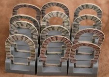 Heroquest Replacement 12 Open Doors Furniture Parts Pieces Dungeon RPG