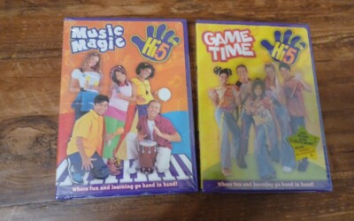 Hi-5 TV Show Vol 2 &3GAME TIME & Music Magic CHILDRENS Kid EDUCATIONAL Learn