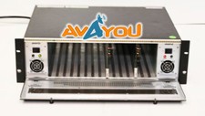 Evertz 7700FR-C w/ 2 7700DA SDI Video Distribution Amplifier DA -2PS 3RU