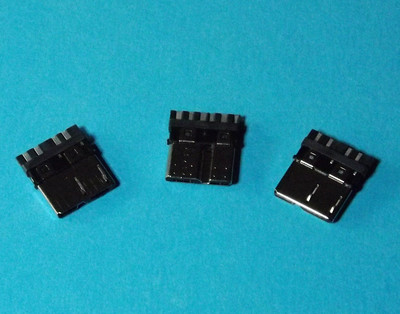 3 x USB 3.0 MICRO USB Stecker Connector 10Pin Solder Löten SMD SMT