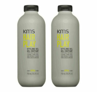 #ad #ad KMS Hairplay Styling Gel Firm Hold 25.3 Fl oz Pack of 2 $69.99