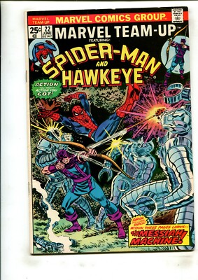 MARVEL TEAM-UP #22 (7.0) HAWKEYE!! 1974